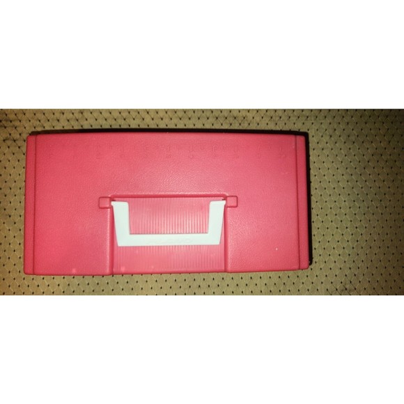 Plano 2000 Series Red Fishing Box 2 Tier Tackle Boite A Peche 1980s Vintage - Picture 7 of 10